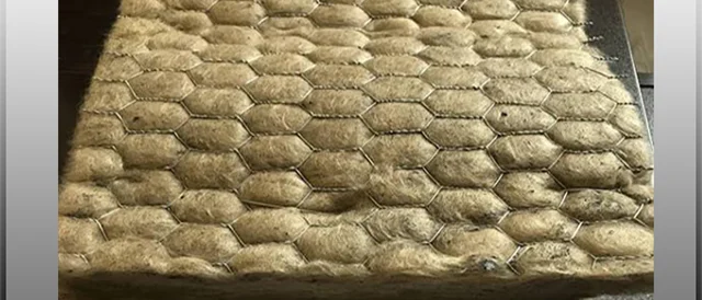 قیمت پشم سنگ پشم سنگ توری دار
